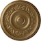 Ekena Millwork Tyrone Ceiling Medallion (Fits Canopies up to 6 3/4"), Hand-Painted Pale Gold, 16 1/8"OD x 3/4"P CM16TYPAS - alternate 1